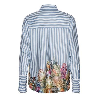 Karmamia Copenhagen Joseph Skjorte Floral Stripe-Shop Online Hos Blossom