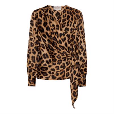 Karmamia Copenhagen Ines Bluse Leopard - Shop Online
