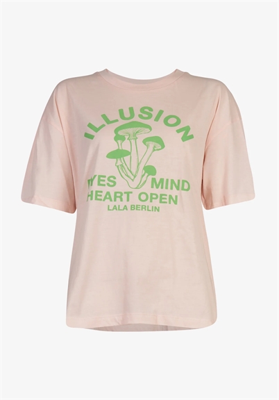 Lala Berlin Celia Illusion T-shirt Sea Shell