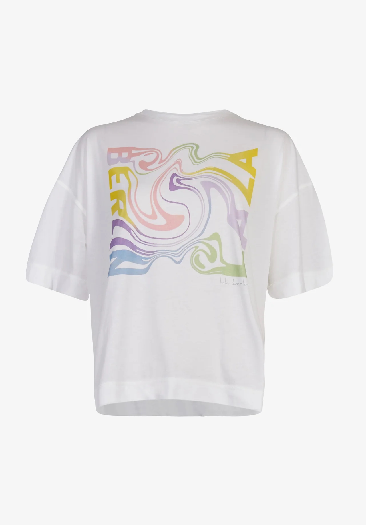 komfortabel skepsis newness Creo T-shirt Swirl White - Shop Lala Berlin Nyhed