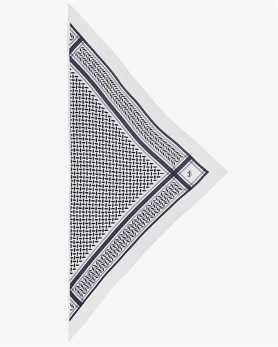 Lala Berlin Triangle Trinity Classic L Tørklæde Alabastro Off White Shop Online Hos Blossom