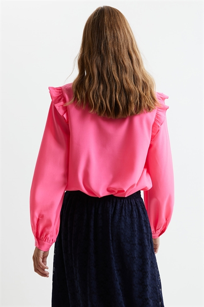 Alexis Skjorte Neon Pink-Shop Lollys Laundry Her