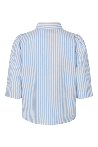 Lollys Laundry BonoLL Skjorte Light Blue-Shop Online Hos Blossom