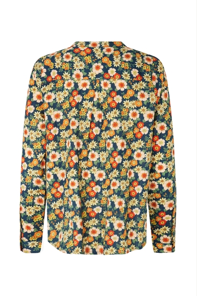 Lollys Laundry Helena Skjorte Flower Print-Shop Online Hos Blossom