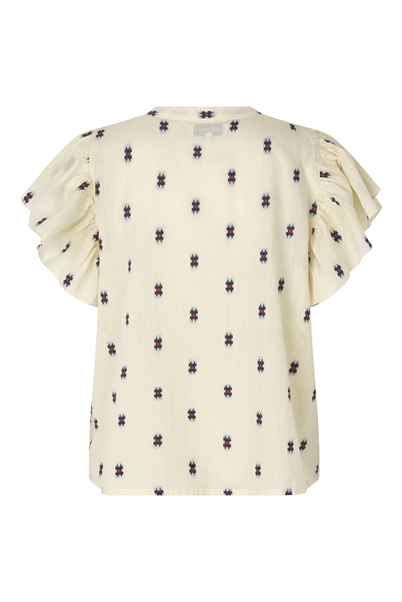 Lollys Laundry IsabelLL Top Creme-Shop Online Hos Blossom