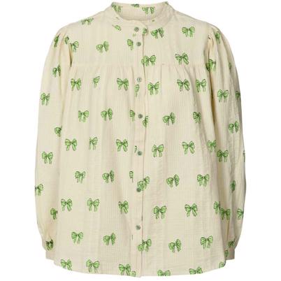 Lollys Laundry Cara Skjorte Neon Green - Shop Online