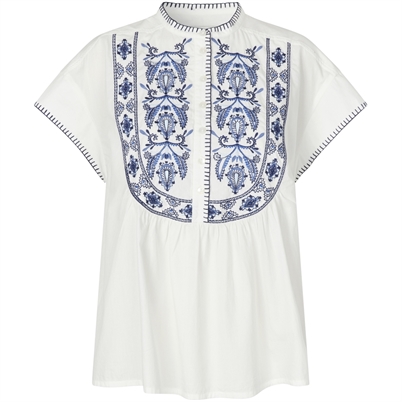 Lollys Laundry MollyLL Bluse White - Shop Online