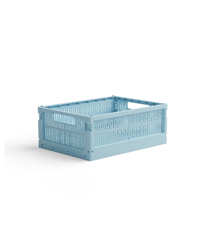 Made Crate Midi Kasse Crystal Blue - Shop Online Hos Blossom