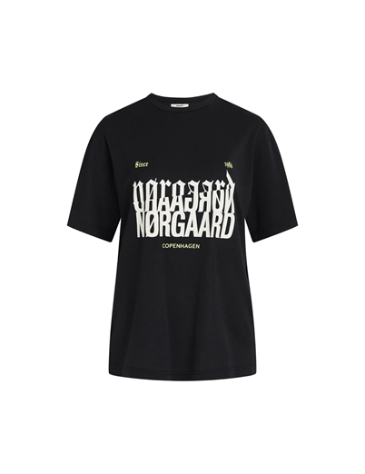 Mads Nørgaard Dassel T-shirt Black Shop Online Hos Blossom