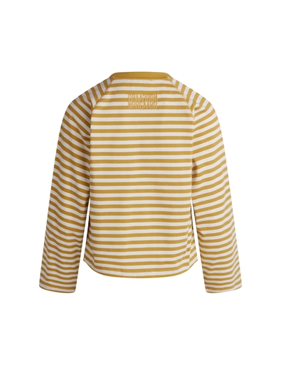 Mads Nørgaard Stripe Themar Bluse Southern Moss Snow White Shop Online Hos Blossom