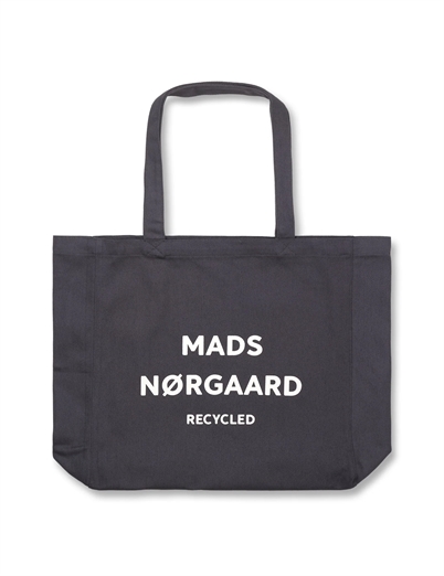 Mads Nørgaard Athene Tote Bag Asphalt-Shop Online Hos Blossom