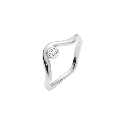Maria Black Nora Ring Silver-Shop Online Hos Blossom