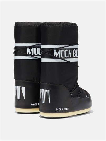 Moon Boot Icon Nylon Støvler Black Shop Online Hos Blossom