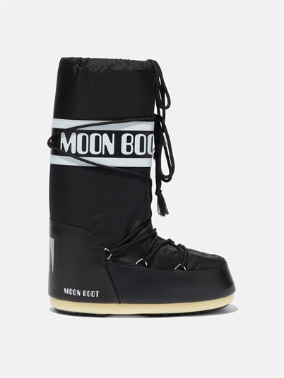 Moon Boot Icon Nylon Støvler Black Shop Online Hos Blossom