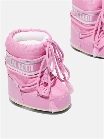 Moon Boot Kids Mini Icon Nylon Støvler Pink Shop Online Hos Blossom