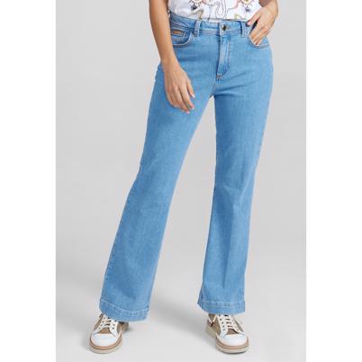 Mos Mosh Jessica Kyoto Flare Jeans Light Blue Shop Online Hos Blossom