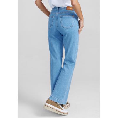 Mos Mosh Jessica Kyoto Flare Jeans Light Blue Shop Online Hos Blossom