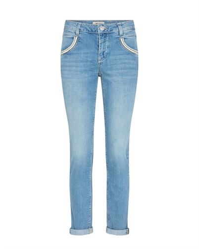 Mos Mosh Naomi Sansa Jeans Light Blue Shop Online Hos Blossom