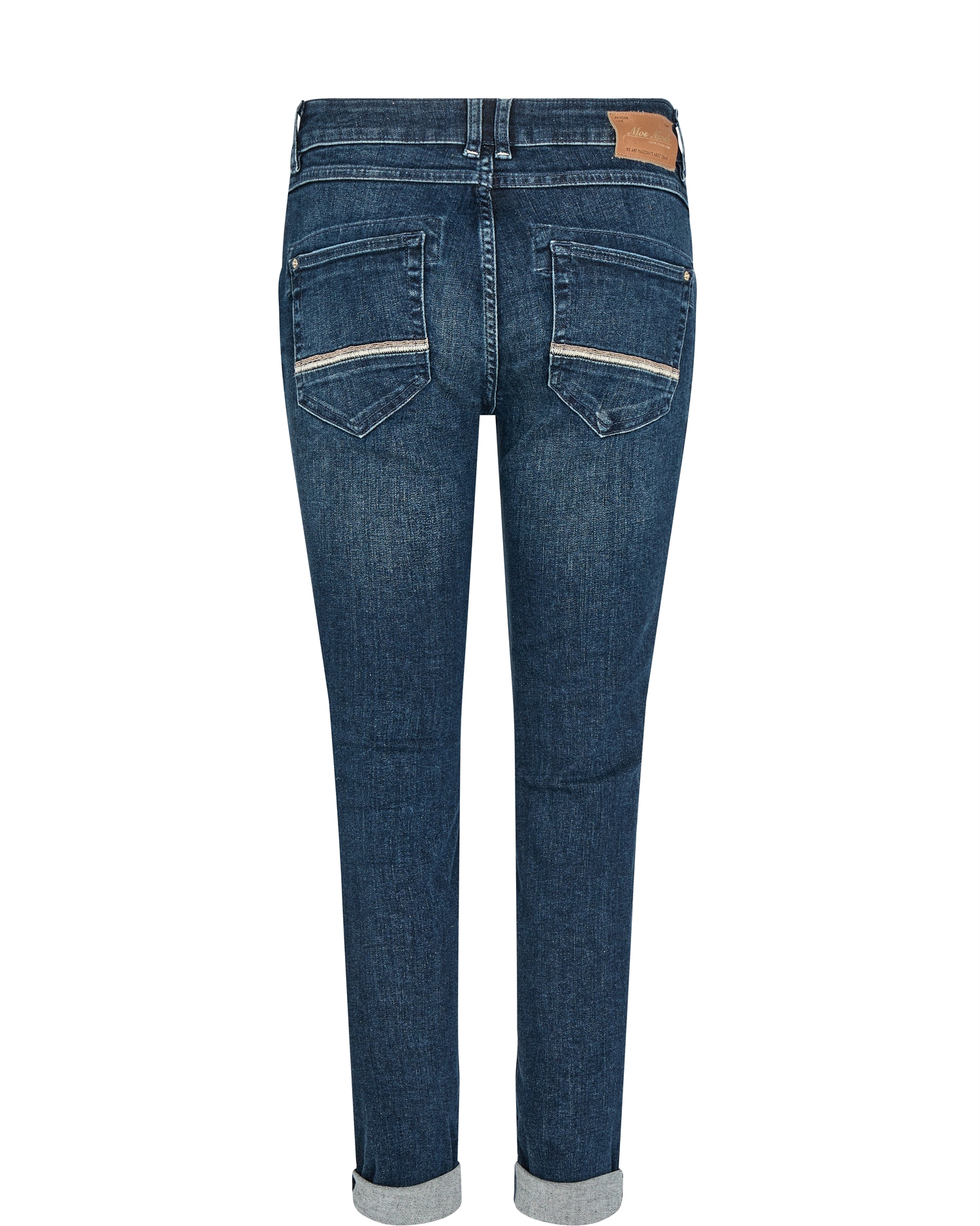 Naomi Cool Jeans Blue - Shop Mos Mosh Nyheder Her