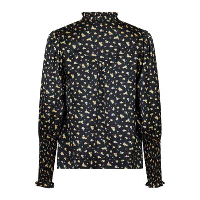 Neo Noir Camisa Precious Rose Skjorte Black - Shop Online