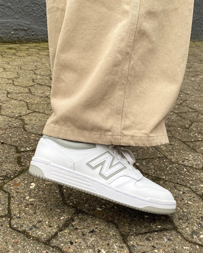 New Balance BB480LGM Sneakers White Grey Matter Shop Online Hos Blossom