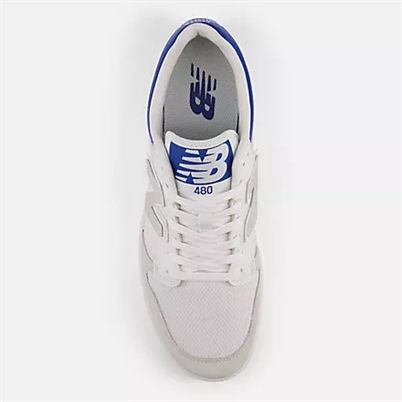 New Balance BB480LKC Sneakers White Atlantic Blue Shop Online Hos Blossom