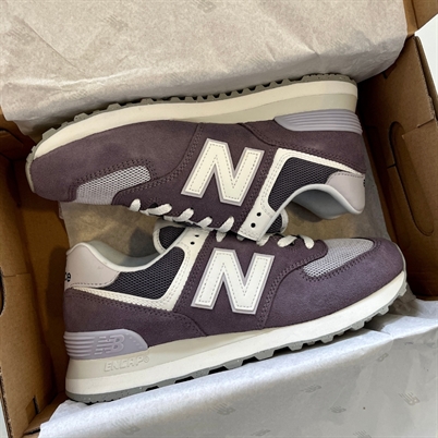 New Balance U574FPG Sneakers Purple White Shop Online Hos Blossom
