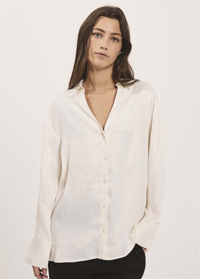 Norr Portia Skjorte Off White Shop Online Hos Blossom