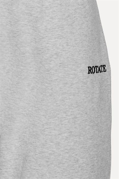 Rotate Sunday Sweatpants With Logo Sweatpants Light Grey Melange Shop Online Hos Blossom