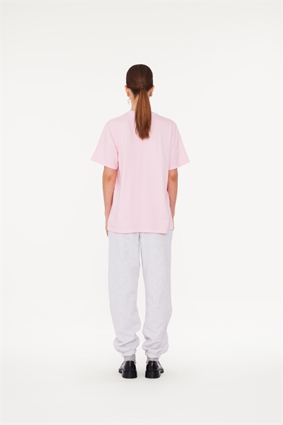 Rotate Sunday Sweatpants With Logo Sweatpants Light Grey Melange Shop Online Hos Blossom