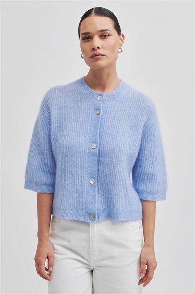 Second Female Andrea Knit Cardigan Ice Water Shop Online Hos Blossom