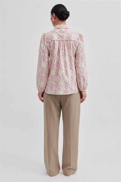 Second Female Claud Skjorte Begonia Pink-Shop Online Hos Blossom