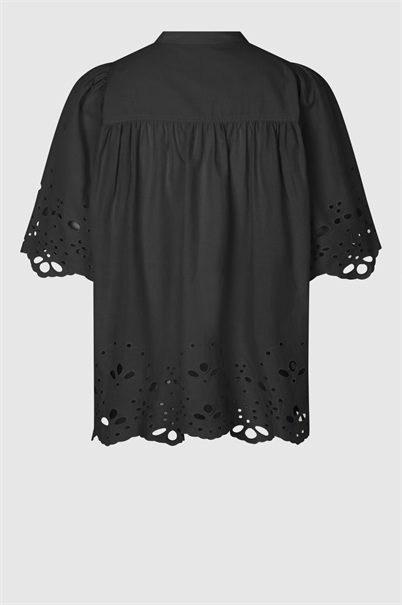 Second Female Limonata Skjorte Black - Shop Online