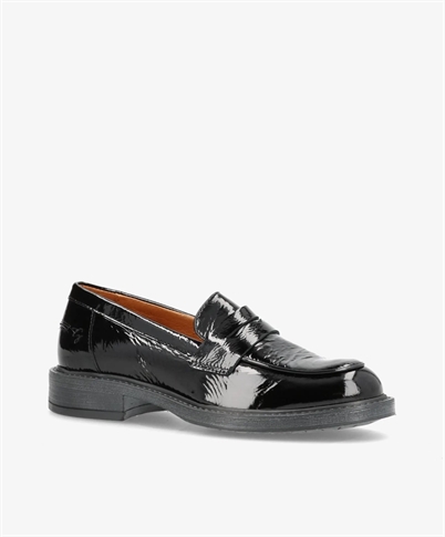 Shoedesign Copenhagen Loretta Patent Loafers Black-Shop Online Hos Blossom