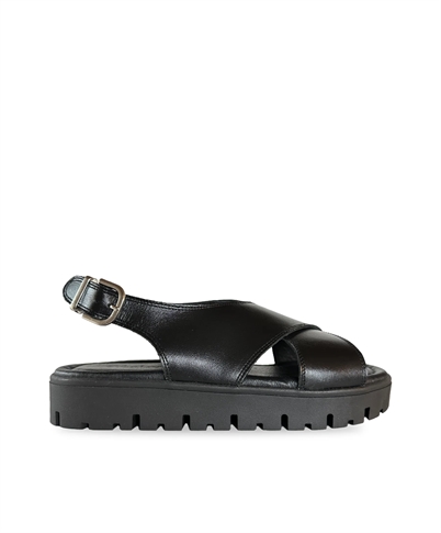 Shoedesign Copenhagen Magda Sandal Black-Shop Online Hos Blossom