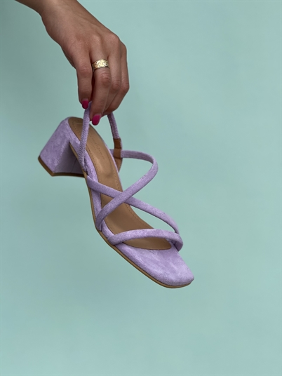 Shoedesign Copenhagen Nancy Stiletter Lavender Shop Online Hos Blossom