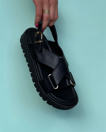 Shoedesign Copenhagen Remee Sandaler Black Shop Online Hos Blossom