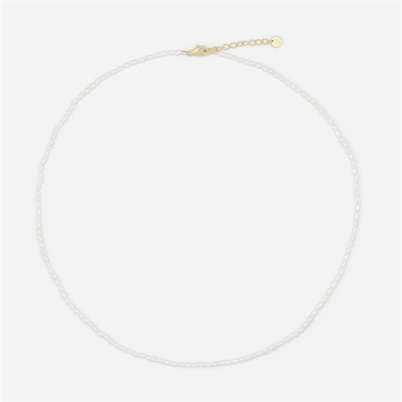 Sorelle Jewellery Tiny Pearl Halskæde Guld-Shop Online Hos Blossom