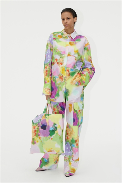 Stine Goya Mia Skjorte Faded Floral Shop Online Hos Blossom