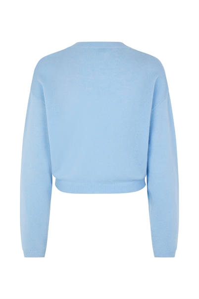Stine Goya Emmaly Cardigan Blue-Shop Online Hos Blossom