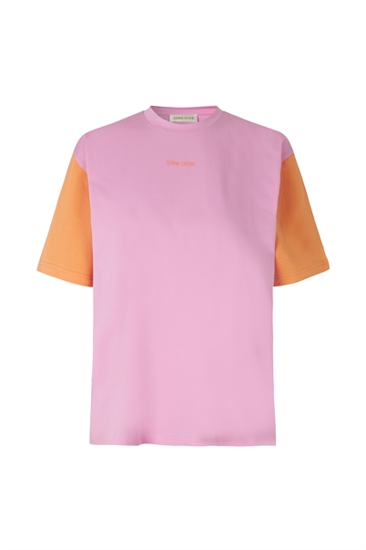 Stine Goya Margila Solid T-shirt Apricot Shop Online Hos Blossom