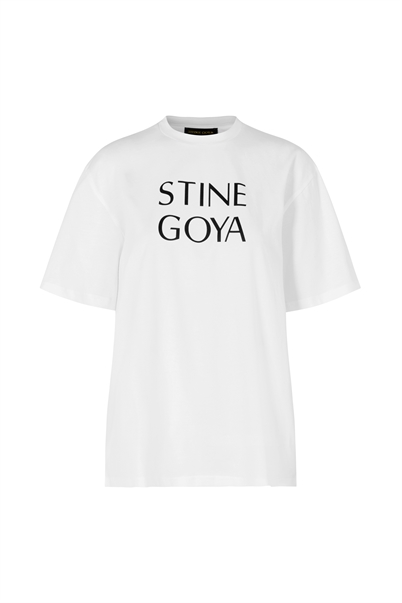 Stine Goya Margila T-shirt Daytime Logo Shop Online Hos Blossom