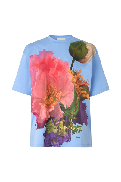 Stine Goya Margila T-shirt Wild Bouquet Hydrangea Shop Online Hos Blossom
