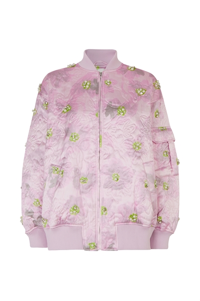 Stine Goya Norea Jakke Filigran Flower Pink Shop Online Hos Blossom