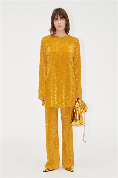 Stine Goya Odis Short Kjole Gold-Shop Online Hos Blossom