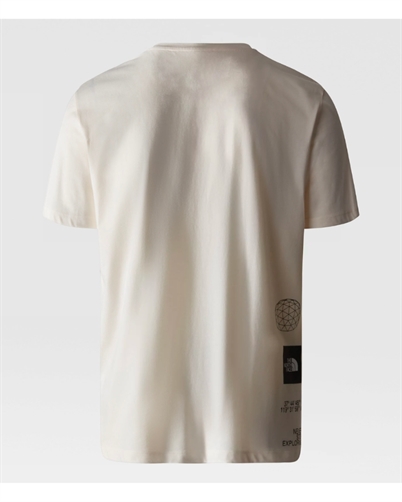 The North Face Foundation Graphic T-shirt Gardenia White TNF Black Shop Online Hos Blossom