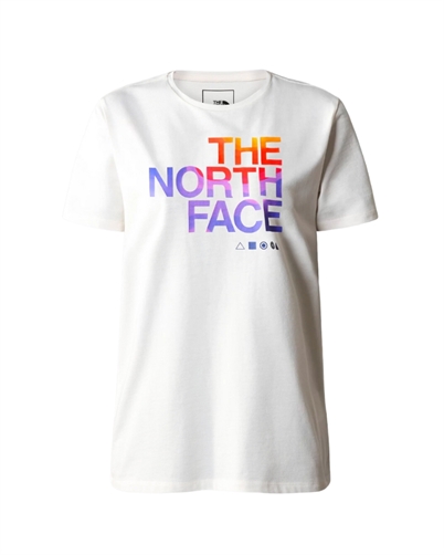 The North Face Foundation Graphic T-shirt Gardenia White Shop Online Hos Blossom