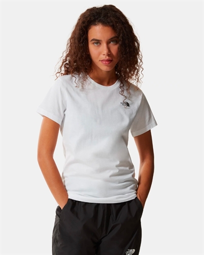 The North Face Simple Dome T-shirt TNF White Shop Online Hos Blossom