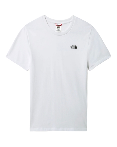 The North Face Simple Dome T-shirt TNF White Shop Online Hos Blossom