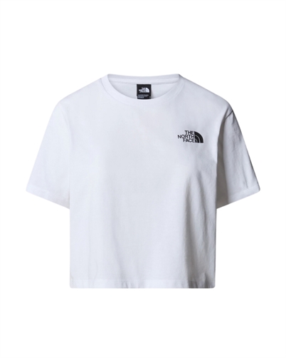 The North Face Cropp Simple Dome T-shirt White - Shop Online